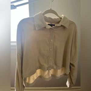 Corduroy button down